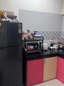Kitchen Image of 1300 Sq.ft 2 BHK Apartment / Flat for rent in Siddhesh Optimus, Viman Nagar Pune for Rs. 50000