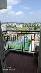 Balcony Image of 750 Sq.ft 2 BHK Apartment / Flat for rent in Lushlife Impero Building A And B, Handewadi Pune for Rs. 19000
