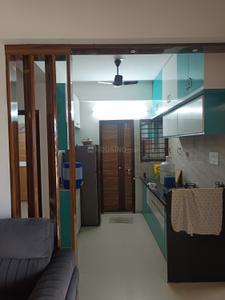 Kitchen Image of 650 Sq.ft 2 BHK Apartment / Flat for sale in Darshanam Pushpam Heights, Tarsali Vadodara for Rs. 3200000