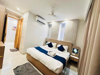 Bedroom Image of 600 Sq.ft 1 BHK Builder Floor for rent in Sector 41 Gurgaon for Rs. 40000