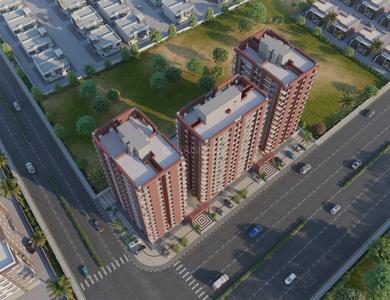 Image of 1260 Sq.ft 2 BHK Apartment / Flat for sale in Dindoli, Surat for Rs. 3592260