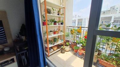 Balcony Image of 1400 Sq.ft 3 BHK Apartment / Flat for rent in SNN Raj Greenbay, Doddanagamangala Bengaluru for Rs. 70000