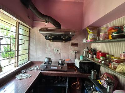 Kitchen Image of 500 Sq.ft 1 BHK Apartment / Flat for sale in West WBHB Dankuni, Dankuni Hooghly for Rs. 1600000