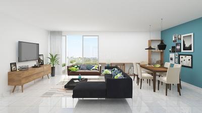 Hall Image of 1599 Sq.ft 3 BHK Apartment / Flat for sale in Gagan Ela, Mohammed Wadi Pune for Rs. 11000000
