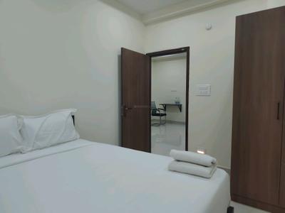 Bedroom Image of 1200 Sq.ft 2 BHK Apartment / Flat for rent in Gachibowli Hyderabad for Rs. 35000