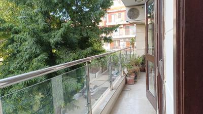 Balcony Image of 2000 Sq.ft 3 BHK Builder Floor for rent in Kalkaji New Delhi for Rs. 100000