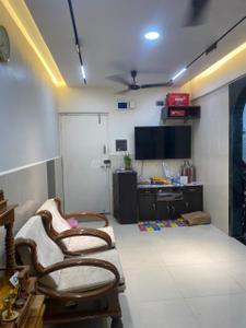 Hall Image of 550 Sq.ft 1 BHK Apartment / Flat for sale in Nice Mansion CHS, Airoli Navi Mumbai for Rs. 7000000