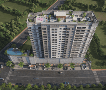 Image of 987 Sq.ft 2 BHK Apartment / Flat for sale in Nirman Serenopolis, Tathawade, Pune for Rs. 8980000
