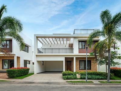 Image of 3467 Sq.ft 4 BHK Villa for sale in Adarsh Palm Acres Palm Aqua, Bagalur, Bengaluru for Rs. 57900000