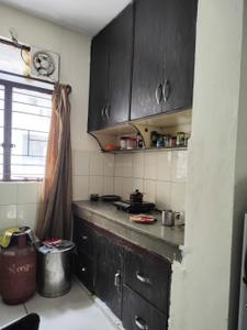Kitchen Image of 1000 Sq.ft 2 BHK Apartment / Flat for rent in Shree Awas Apartment, Sector 18 Dwarka New Delhi for Rs. 35000
