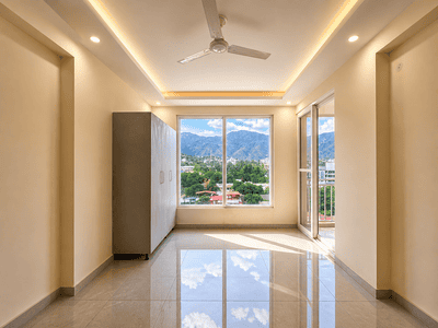 Living Room Image of 1676 Sq.ft 2 BHK Apartment / Flat for sale in Rajpur Road Dehradun for Rs. 14246000