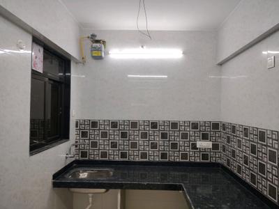 Kitchen Image of 600 Sq.ft 1 BHK Apartment / Flat for rent in Ochana Pride Park CHSL, Thane West Thane for Rs. 25999