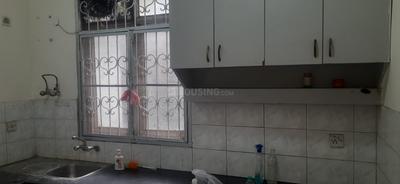 Kitchen Image of 1200 Sq.ft 3 BHK Builder Floor for rent in Sector 57 Gurgaon for Rs. 40000