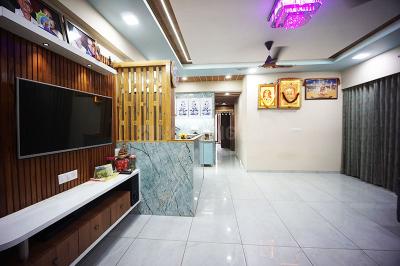 Hall Image of 1800 Sq.ft 3 BHK Apartment / Flat for sale in Seventh Bliss, Gota Ahmedabad for Rs. 13100000