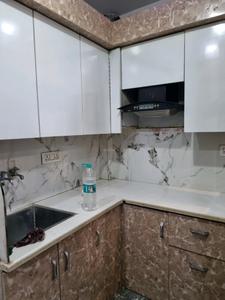 Kitchen Image of 600 Sq.ft 2 BHK Builder Floor for rent in Nawada New Delhi for Rs. 14000