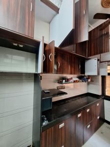 Kitchen Image of 675 Sq.ft 1 BHK Apartment / Flat for rent in Lok Terraces CHS, Vashi Navi Mumbai for Rs. 45000
