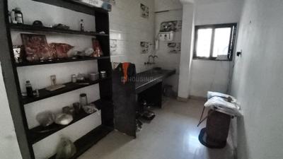 Kitchen Image of 570 Sq.ft 1 BHK Apartment / Flat for rent in Mahalunge Pune for Rs. 16000