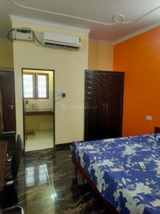 Bedroom Image of 1200 Sq.ft 1 RK Builder Floor for rent in Gomti Nagar Lucknow for Rs. 13500