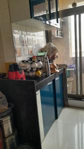 Kitchen Image of 810 Sq.ft 2 BHK Apartment / Flat for sale in Nalasopara East Nala Sopara for Rs. 6000000
