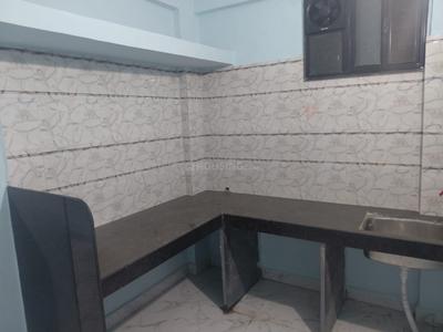 Kitchen Image of 500 Sq.ft 1 BHK Independent House for rent in Dhanori Pune for Rs. 12000