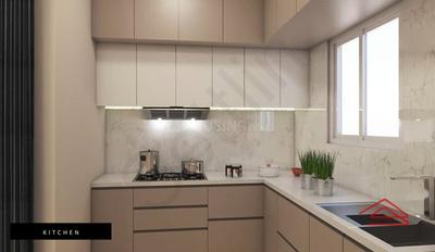 Kitchen Image of 1170 Sq.ft 3 BHK Apartment / Flat for sale in Saritha Serene by Saritha Developers, Gunjur Palya Bengaluru for Rs. 13700000