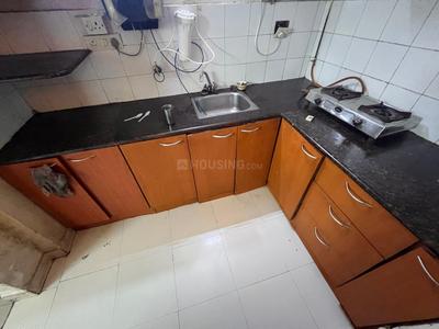 Kitchen Image of 1050 Sq.ft 3 BHK Apartment / Flat for sale in South City Garden, Behala Kolkata for Rs. 7000000