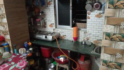 Kitchen Image of 580 Sq.ft 1 BHK Apartment / Flat for sale in New Town Kolkata for Rs. 1450000