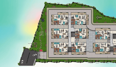 Image of 1420 Sq.ft 3 BHK Apartment / Flat for sale in Sai Keerthi Lake View, Chandanagar, Hyderabad for Rs. 11720000