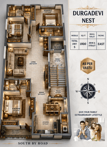 Image of 1900 Sq.ft 3 BHK Builder Floor for sale in Vijayanagar, Bengaluru for Rs. 23000000