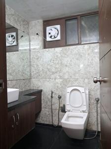 Common Bathroom Image of 400 Sq.ft 1 RK Builder Floor for rent in Patel Nagar New Delhi for Rs. 15500