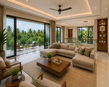 Bedroom Image of 2500 Sq.ft 3 BHK Independent House for sale in Puzhakkal Thrissur for Rs. 19500000
