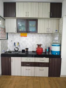 Kitchen Image of 420 Sq.ft 1 BHK Apartment / Flat for rent in KUL Utsav Phase I Building G, Kondhwa Pune for Rs. 12000