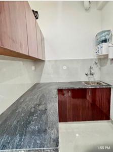 Kitchen Image of 1200 Sq.ft 1 BHK Builder Floor for rent in Sector 53 Gurgaon for Rs. 28000