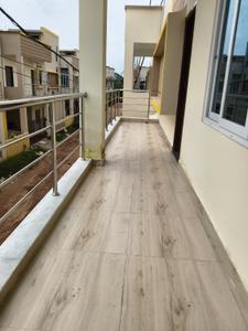 Balcony Image of 1300 Sq.ft 3 BHK Duplex for rent in Phulnakhara Cuttack for Rs. 12000