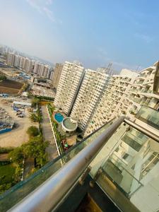 Balcony Image of 1720 Sq.ft 3 BHK Apartment / Flat for rent in Pharande Puneville, Punawale Pune for Rs. 37000