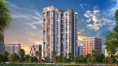 Image of 660 Sq.ft 1 BHK Apartment / Flat for sale in Landmark Aristo, Kalyan East, Kalyan for Rs. 3700000