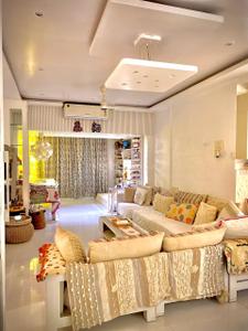 Hall Image of 1250 Sq.ft 3 BHK Apartment / Flat for rent in CIDCO Millennium Tower, Sanpada Navi Mumbai for Rs. 110000