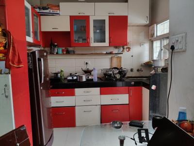Kitchen Image of 610 Sq.ft 1 BHK Apartment / Flat for rent in Pimple Gurav Pune for Rs. 25000