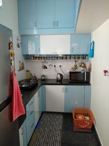 Kitchen Image of 800 Sq.ft 2 BHK Builder Floor for rent in Varanasi Bengaluru for Rs. 16500