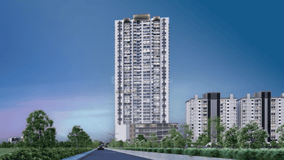 Image of 1163 Sq.ft 2 BHK Apartment / Flat for sale in Parkland 1 C Building, Ghorpadi, Pune for Rs. 8500000