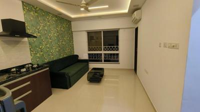 Kitchen Image of 450 Sq.ft 1 RK Apartment / Flat for rent in Gera World Of Joy, Upper Kharadi Pune for Rs. 26000