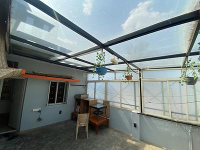 Balcony Image of 300 Sq.ft 1 BHK Penthouse for rent in Ganganagar Bengaluru for Rs. 20000