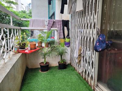 Balcony Image of 1000 Sq.ft 2 BHK Apartment / Flat for rent in Green Divine, Hadapsar Pune for Rs. 26000