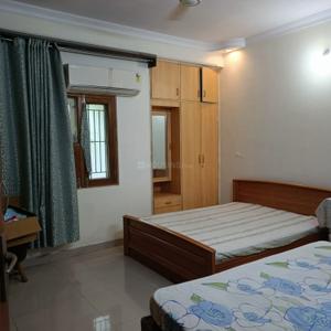 Bedroom Image of 1000 Sq.ft 1 BHK Builder Floor for rent in Bawadiya Kalan Bhopal for Rs. 20000