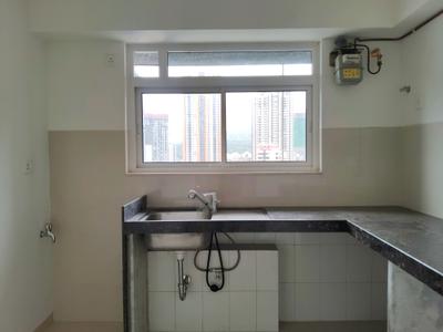Kitchen Image of 1000 Sq.ft 2 BHK Apartment / Flat for rent in Tata Serein Phase 1, Thane West Thane for Rs. 50000