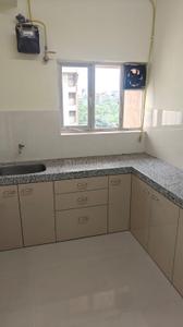 Kitchen Image of 630 Sq.ft 1 BHK Apartment / Flat for rent in Cosmos Lounge, Thane West Thane for Rs. 27000