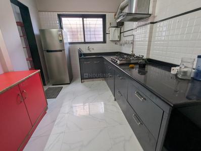 Kitchen Image of 700 Sq.ft 2 BHK Apartment / Flat for rent in Chinchwad Pune for Rs. 27000