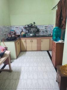 Kitchen Image of 1250 Sq.ft 1 BHK Builder Floor for rent in Gomti Nagar Lucknow for Rs. 16000