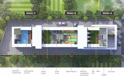 Image of 975 Sq.ft 2 BHK Apartment / Flat for sale in Tathawade, Pune for Rs. 9000000