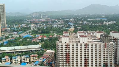 Balcony Image of 1810 Sq.ft 3 BHK Apartment / Flat for sale in Paradise Sai World City, Panvel Navi Mumbai for Rs. 18000000
